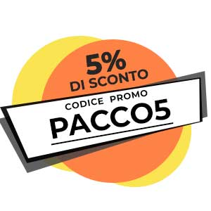 codice sconto spedizione PACCO5