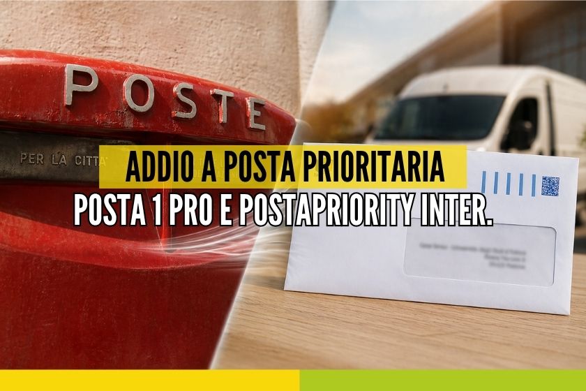 addio a Posta Prioritaria, Posta1 Pro e Postapriority internationale