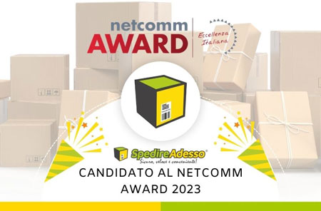 SpedireAdesso candidato al Netcomm Awards 2023