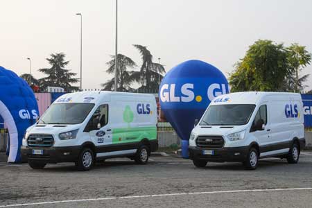 GLS Itala nuovi automezzi elettrici di Ford