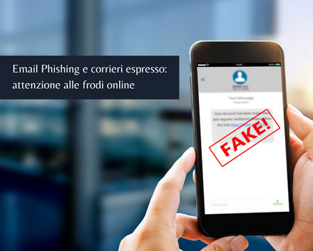 phishing email corrieri espressi