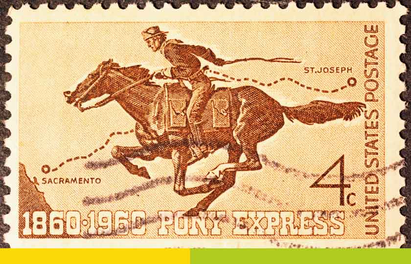 Pony express, le origini