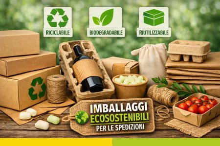 imballaggi sostenibili: come utilizzarli nelle spedizioni