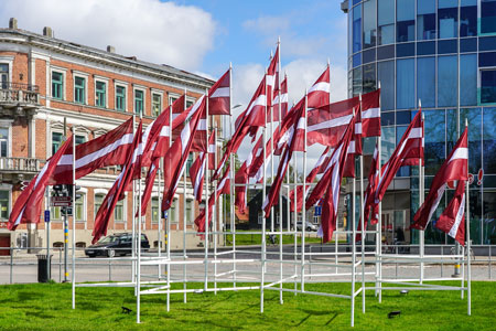 Festa della Repubblica in Lettonia