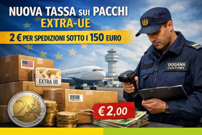 tassa pacchi spedizioni dogana