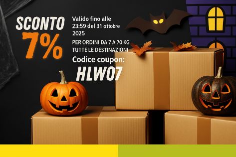 spedire ad Halloween con SpedireAdesso.com