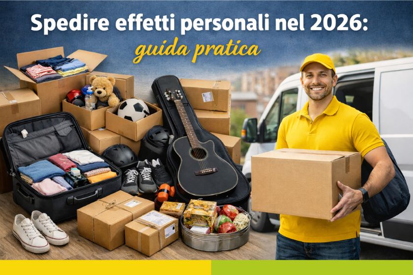 come spedire effetti personali nel 2026