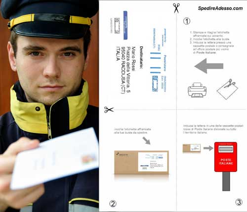 postino consegna busta modello pdf