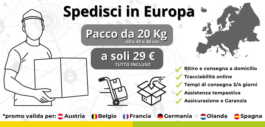 promo Europa con Spedireadesso