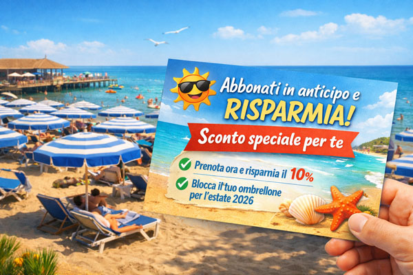 abbonati e risparmia esempio mail lido