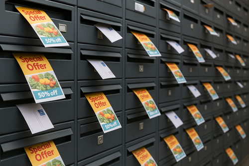 consegna volantini cassette postali