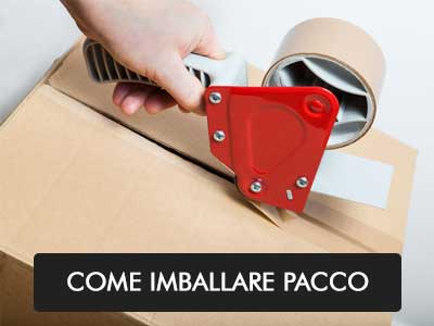 come imballare un pacco