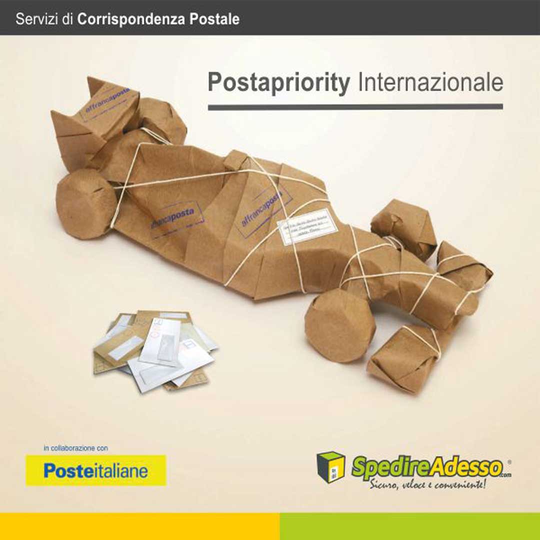 Poste italiane spedizione lettera internazionale