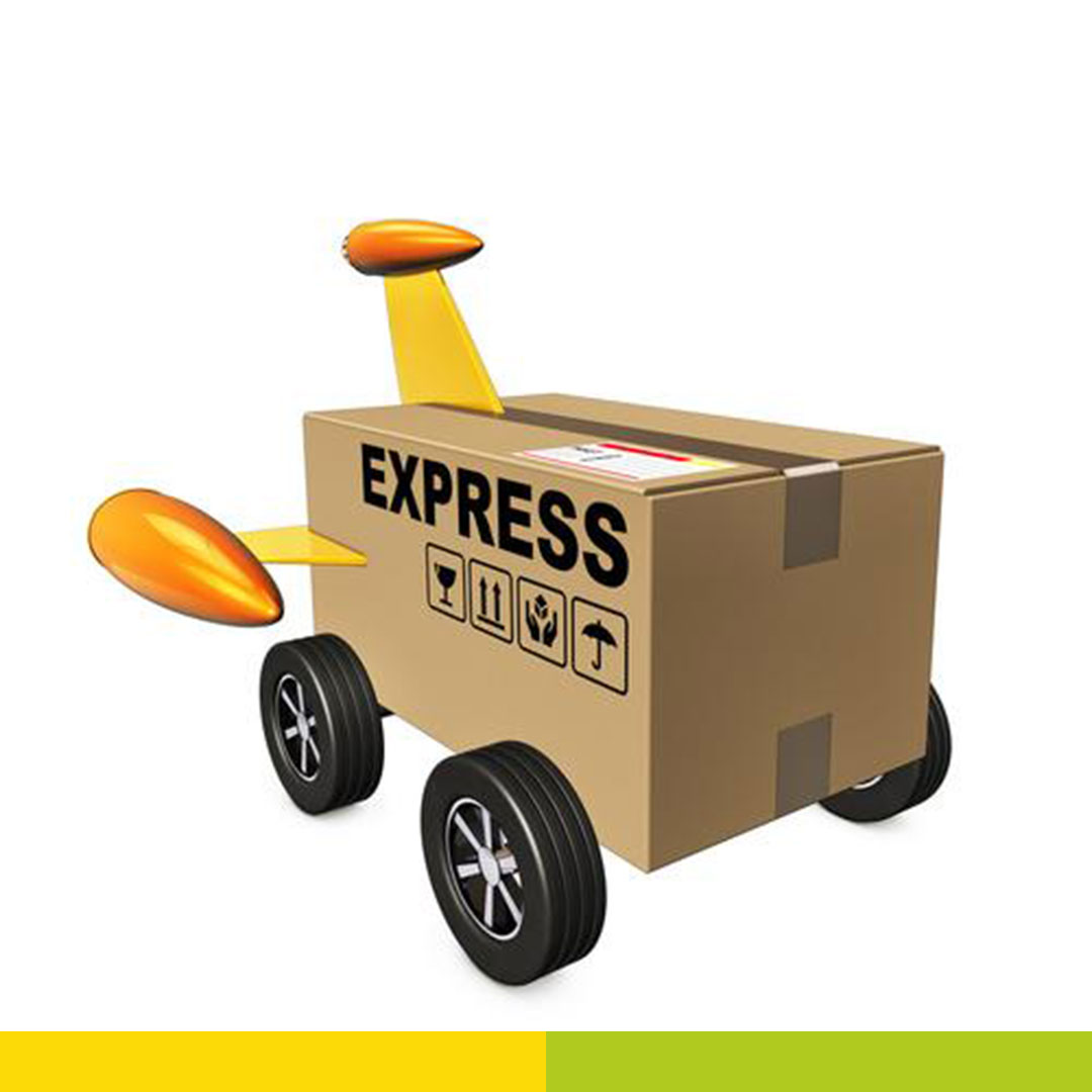 Spedizione express 24h di pacchi, buste e pallet con
