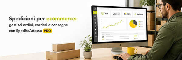 spedizioni per ecommerce con SpedireAdesso PRO