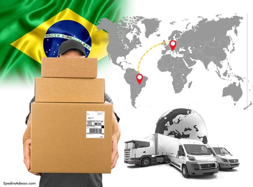 Spedire in Brasile pacchi, buste e pallet in facili step tramite