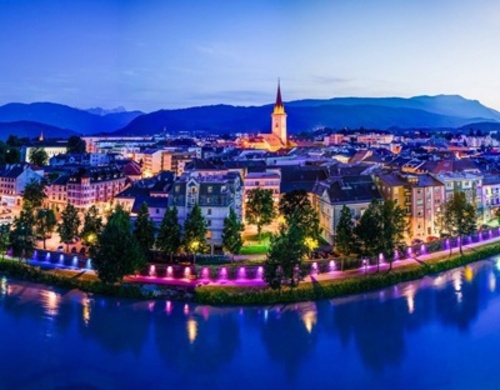 Villaco panorama della città austriaca