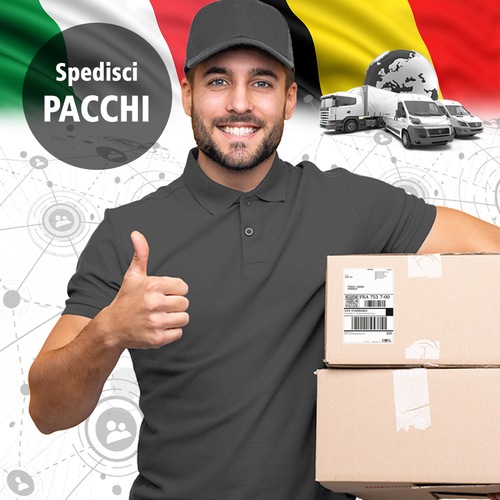 Spedire pacchi in Belgio, ma anche bagagli, buste e pallet