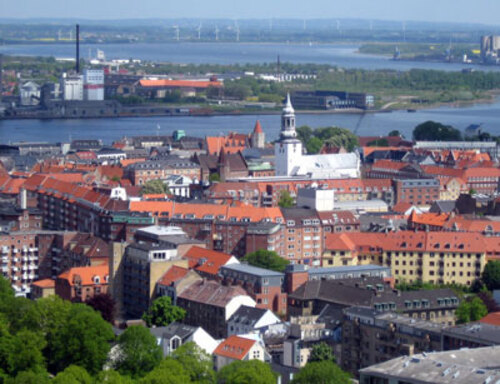 aalborg panorama città