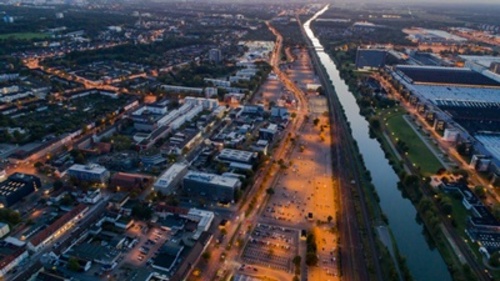 Wolfsburg panoramica città