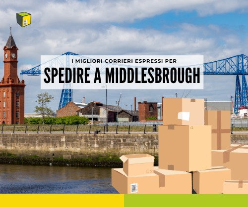 Corrieri per spedire a Middlesbrough‎