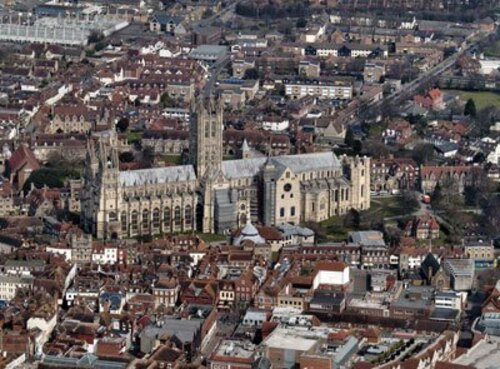 canterbury panorama città