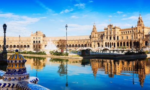 foto panoramica Siviglia