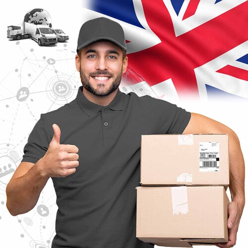 Spedire nel Regno Unito UK pacchi pallets e valigie