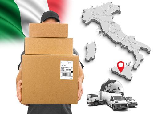 Corrieri Favara per spedire in Italia