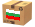pacco con bandiera Bulgaria