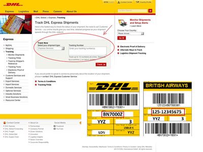 cerca spedizioni  dhl tracking 