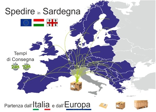 spedire in Sardegna con spedireadesso.com