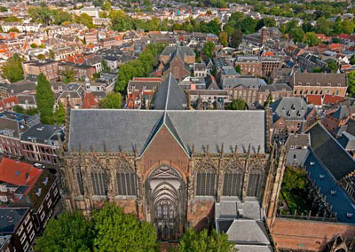 Utrecht panorama città